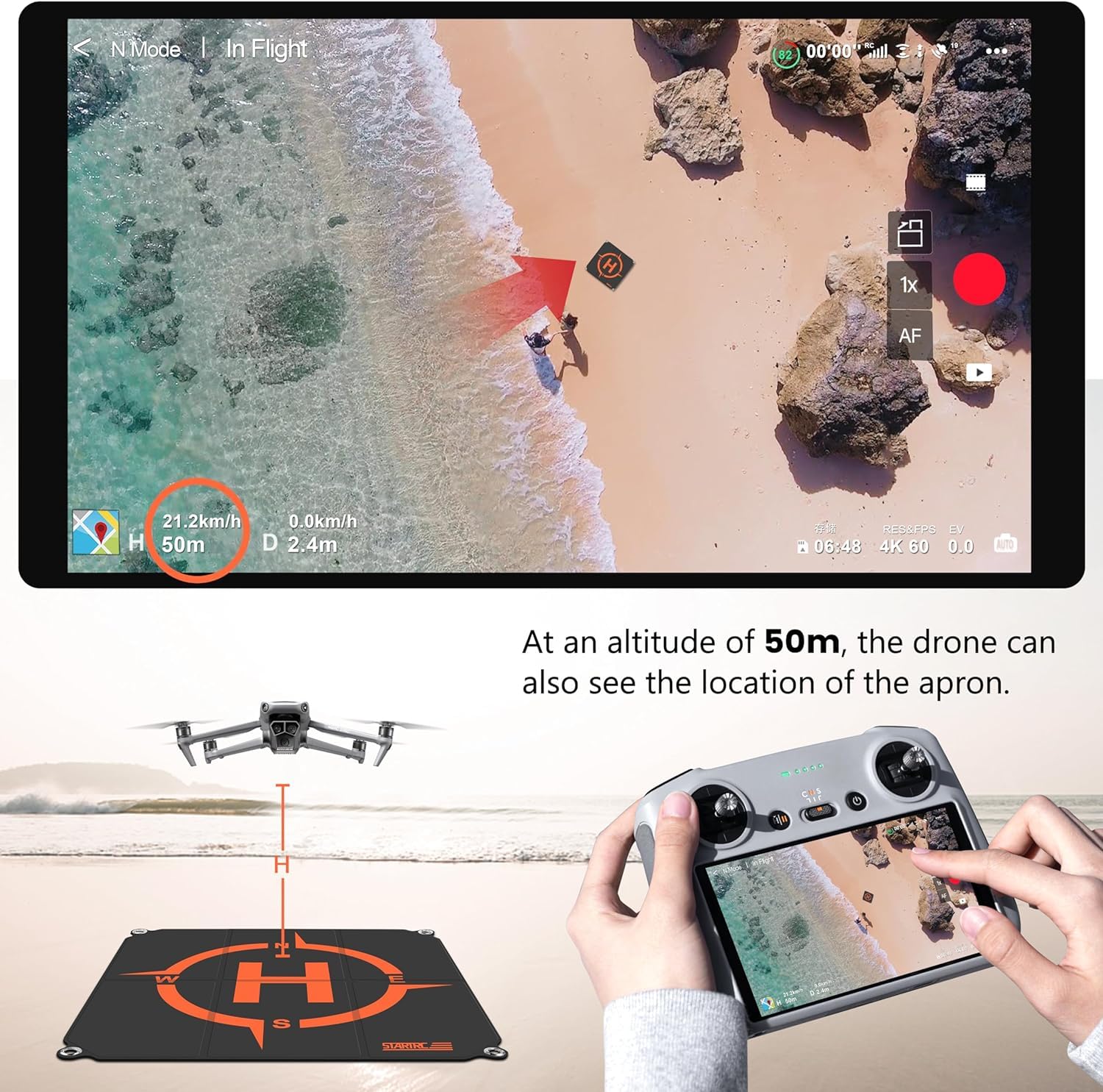 STARTRC 드론 랜딩 패드, DJI Neo 2/Mi - Dji Drone Mini 4 Pro 리뷰 및 가격