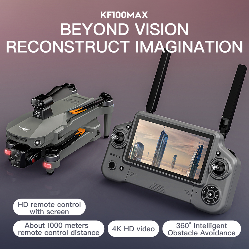 KF100 MAX GPS 드론 4K 카메라 3축 짐벌  - Drone Gimbal Brushless 리뷰 및 가격