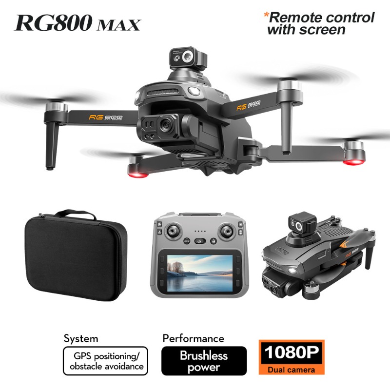 새로운 RG800 MAX 드론 1080P HD 카메라  - Drone Gimbal Brushless 리뷰 및 가격