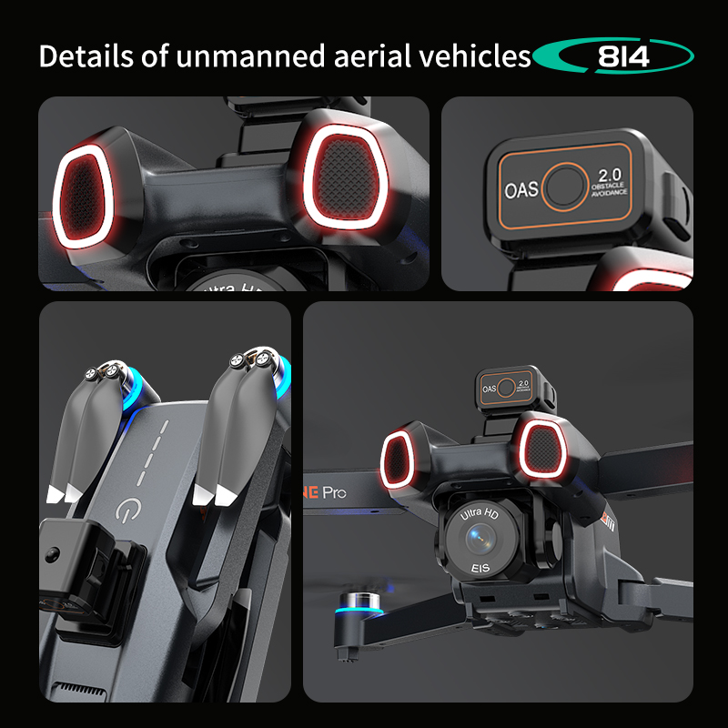 814 드론 프로페셔널 4K HD 카메라 GPS 리턴  - Drone Gimbal Brushless 리뷰 및 가격
